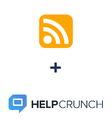 Integración de RSS y HelpCrunch