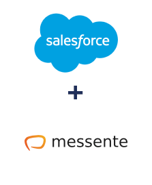 Integración de Salesforce CRM y Messente