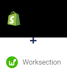 Integración de Shopify y Worksection