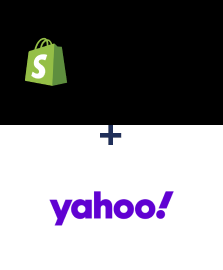 Integración de Shopify y Yahoo!