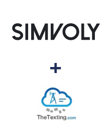 Integración de Simvoly y TheTexting
