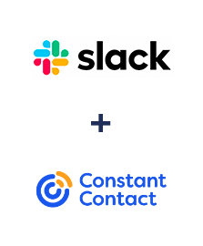 Integración de Slack y Constant Contact