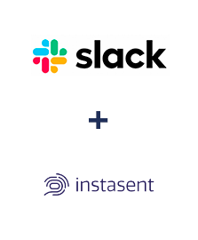 Integración de Slack y Instasent