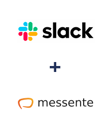 Integración de Slack y Messente