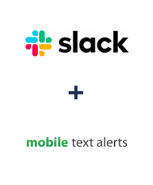 Integración de Slack y Mobile Text Alerts