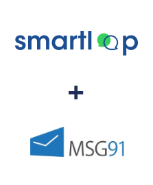 Integración de Smartloop y MSG91