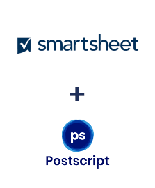 Integración de Smartsheet y Postscript