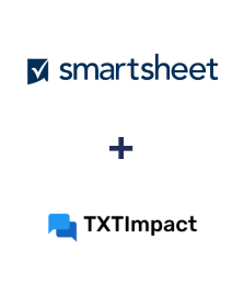 Integración de Smartsheet y TXTImpact