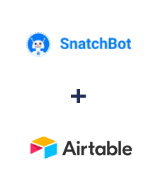 Integración de SnatchBot y Airtable