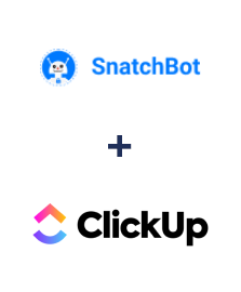 Integración de SnatchBot y ClickUp