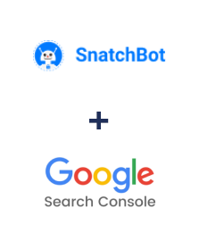 Integración de SnatchBot y Google Search Console