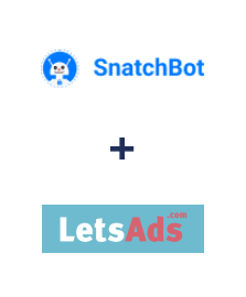 Integración de SnatchBot y LetsAds
