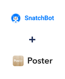 Integración de SnatchBot y Poster