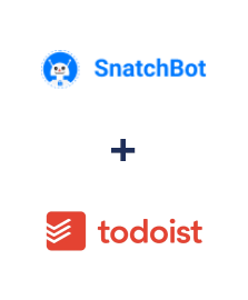 Integración de SnatchBot y Todoist