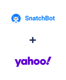 Integración de SnatchBot y Yahoo!
