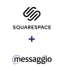 Integración de Squarespace y Messaggio