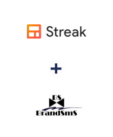 Integración de Streak y BrandSMS 