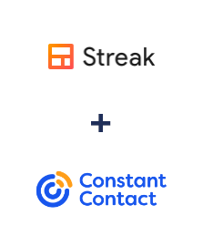 Integración de Streak y Constant Contact