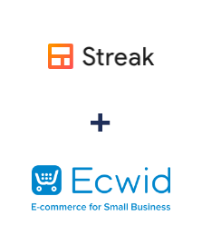 Integración de Streak y Ecwid