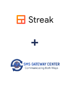 Integración de Streak y SMSGateway