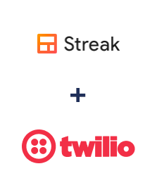 Integración de Streak y Twilio