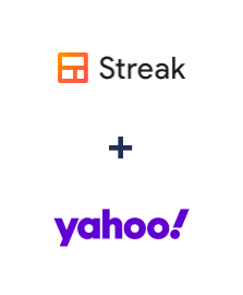 Integración de Streak y Yahoo!