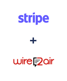 Integración de Stripe y Wire2Air