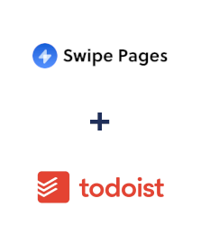 Integración de Swipe Pages y Todoist