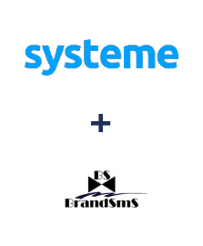 Integración de Systeme.io y BrandSMS 