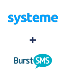 Integración de Systeme.io y Burst SMS