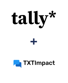 Integración de Tally y TXTImpact