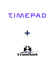 Integración de Timepad y BrandSMS 