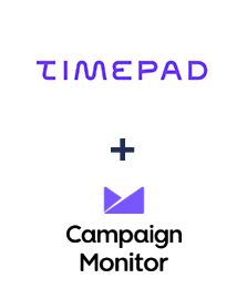 Integración de Timepad y Campaign Monitor