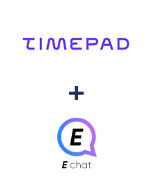 Integración de Timepad y E-chat