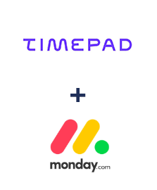 Integración de Timepad y Monday.com