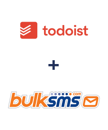 Integración de Todoist y BulkSMS