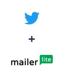Integración de Twitter y MailerLite