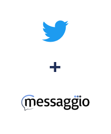 Integración de Twitter y Messaggio