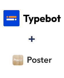 Integración de Typebot y Poster