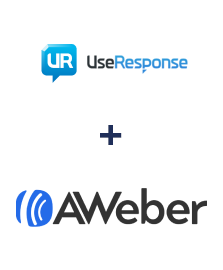 Integración de UseResponse y AWeber