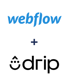 Integración de Webflow y Drip