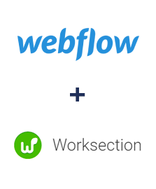 Integración de Webflow y Worksection