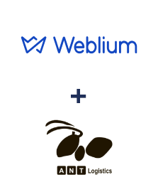 Integración de Weblium y ANT-Logistics