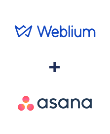 Integración de Weblium y Asana