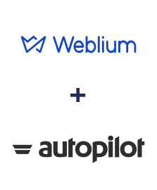 Integración de Weblium y Autopilot