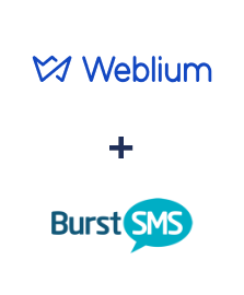 Integración de Weblium y Burst SMS