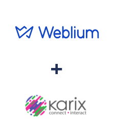 Integración de Weblium y Karix