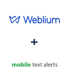 Integración de Weblium y Mobile Text Alerts