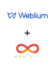 Integración de Weblium y Mobiniti