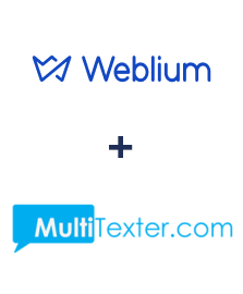 Integración de Weblium y Multitexter